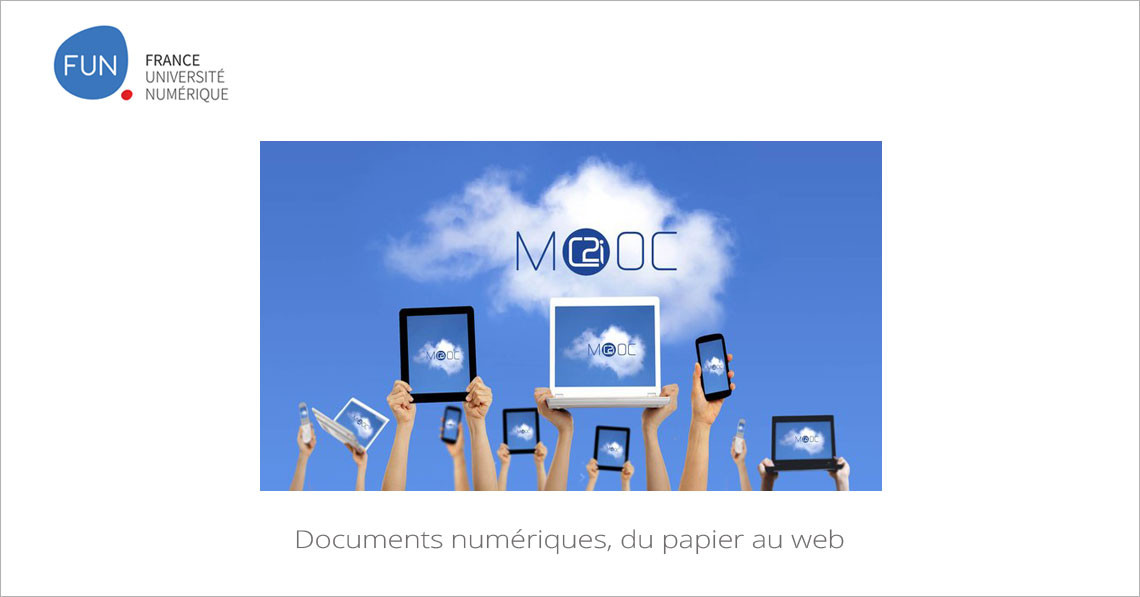 MOOC Documents numériques, du papier au web