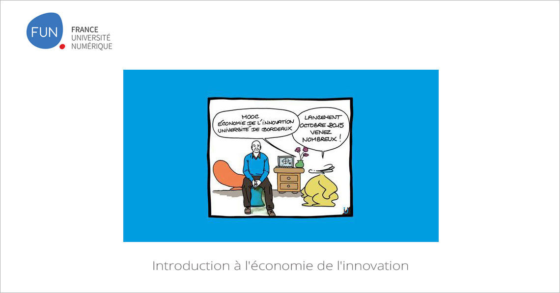 MOOC Introduction à l'économie de l'innovation