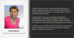 Interview Cécile Dejoux, MOOC du manager au leader agile