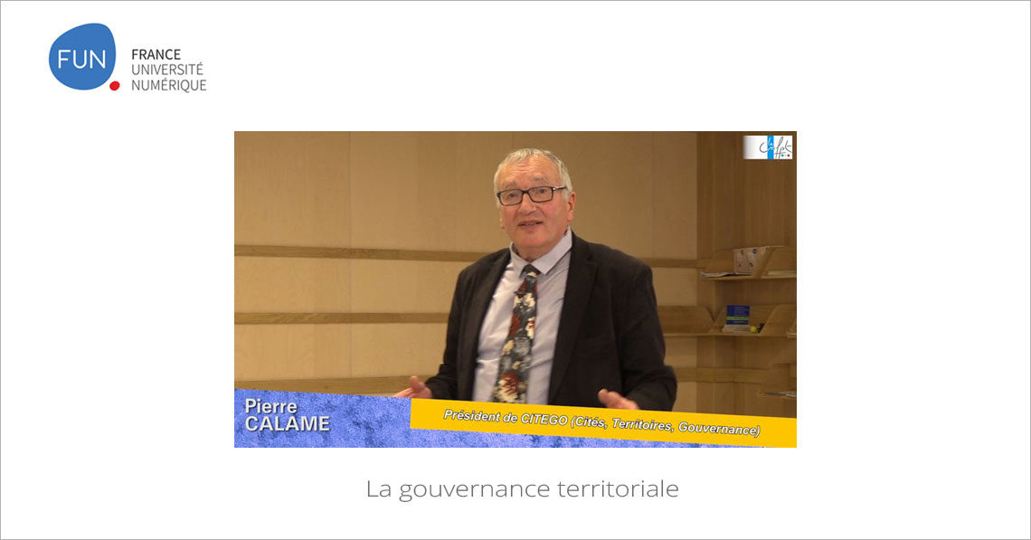 MOOC La gouvernance territoriale