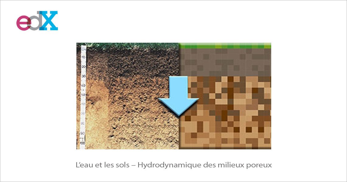 MOOC L’eau et les sols – Hydrodynamique des milieux poreux
